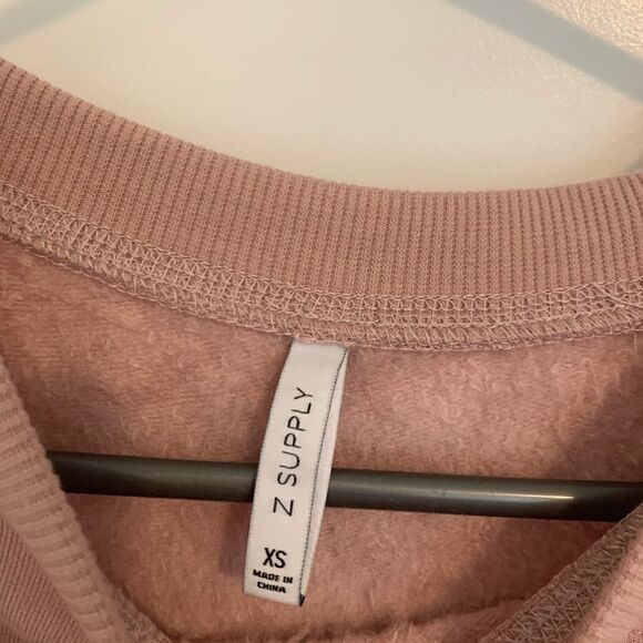 Z Supply Premium Fleece Pullover Wide Sleeve - Picture 6 of 6